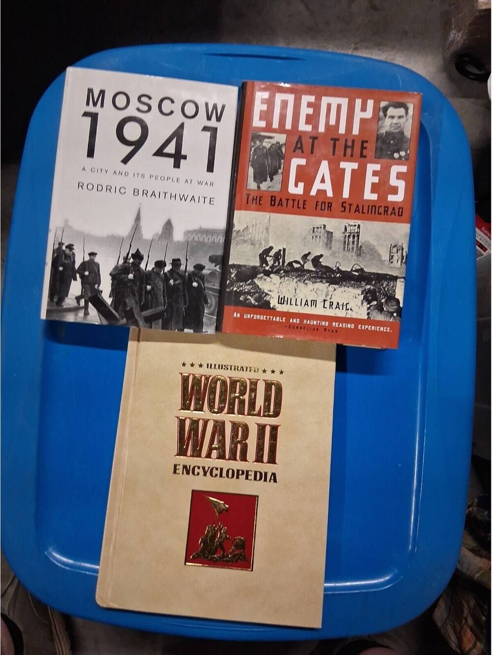 Lot If 3 B9oks World War II Encyclopedia Volume 1 Moscow 1941 Enemy At The Gates